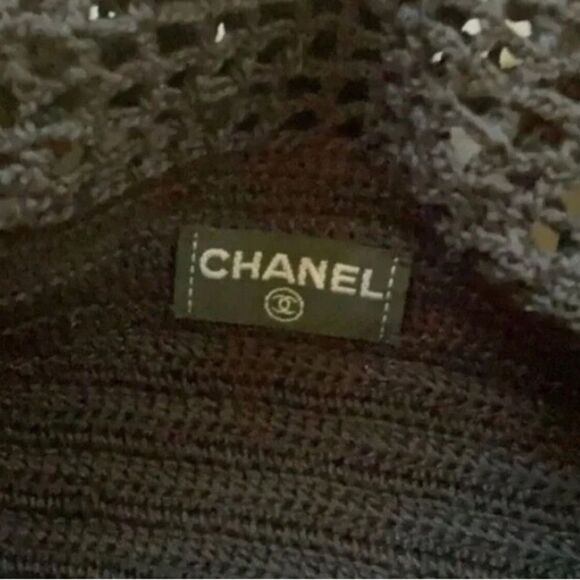 *RARE* CHANEL *Cruise* VTG #OldMoney Crochet Mini Flap Crossbody *Resortwear* - Picture 4 of 12